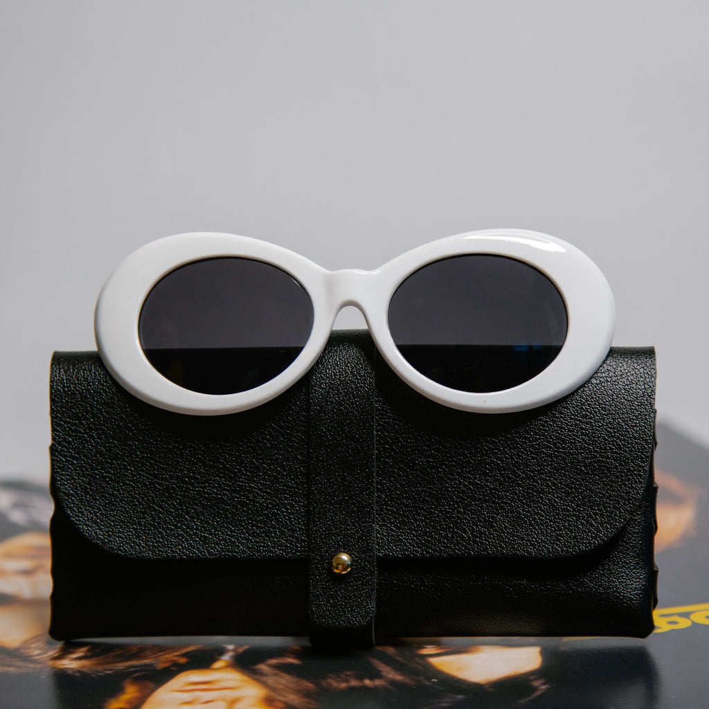 '90's Hangover' Sunglasses in White