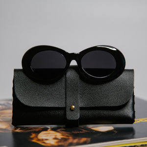 ‘90s Hangover’ Sunglasses in Black